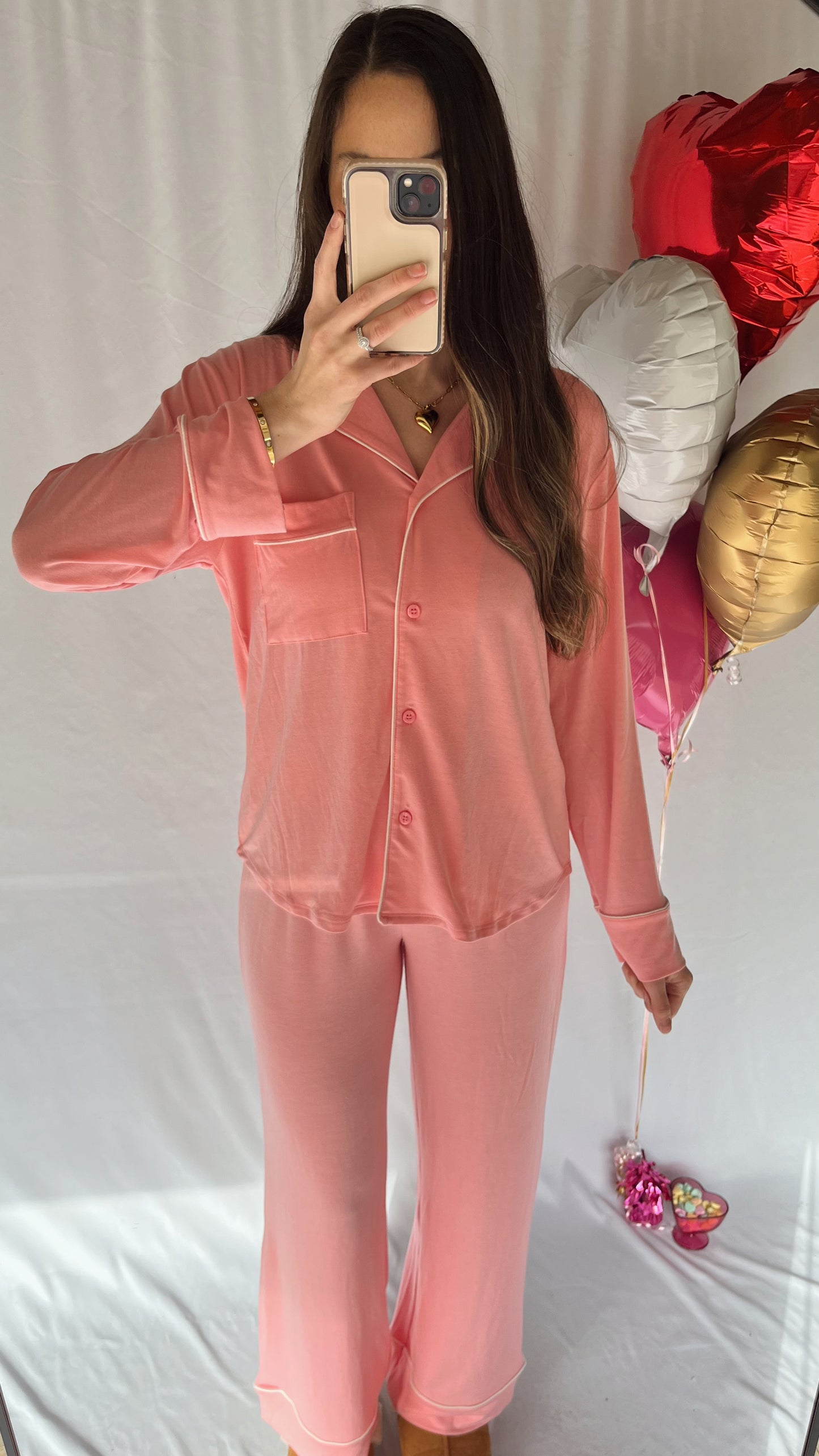 Ultra Soft PJ Set / Pink