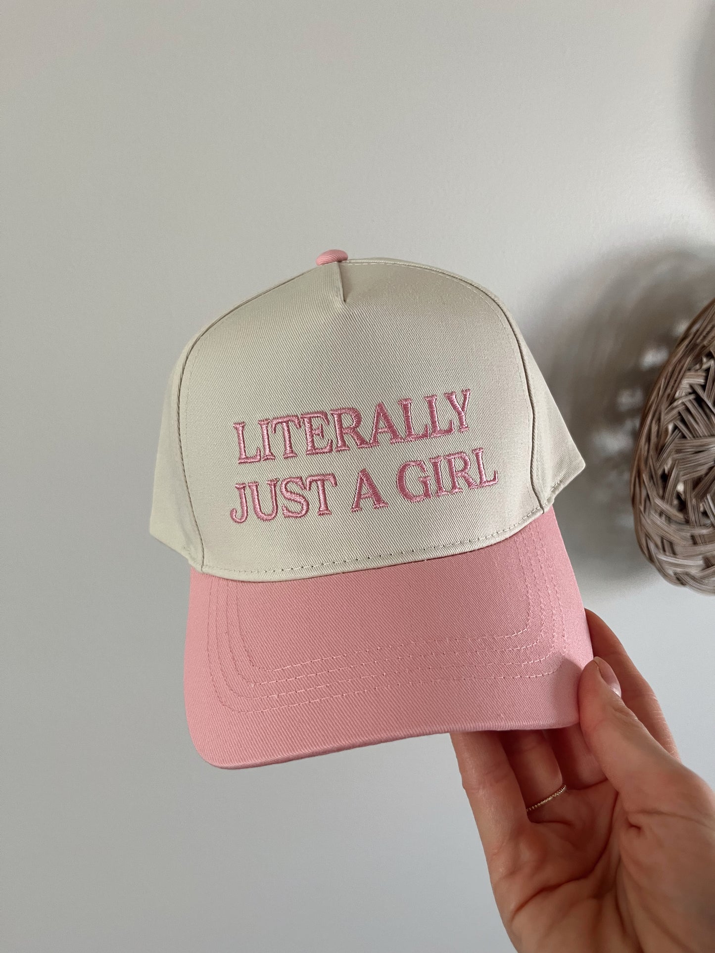 Literally Just a Girl Trucker Hat