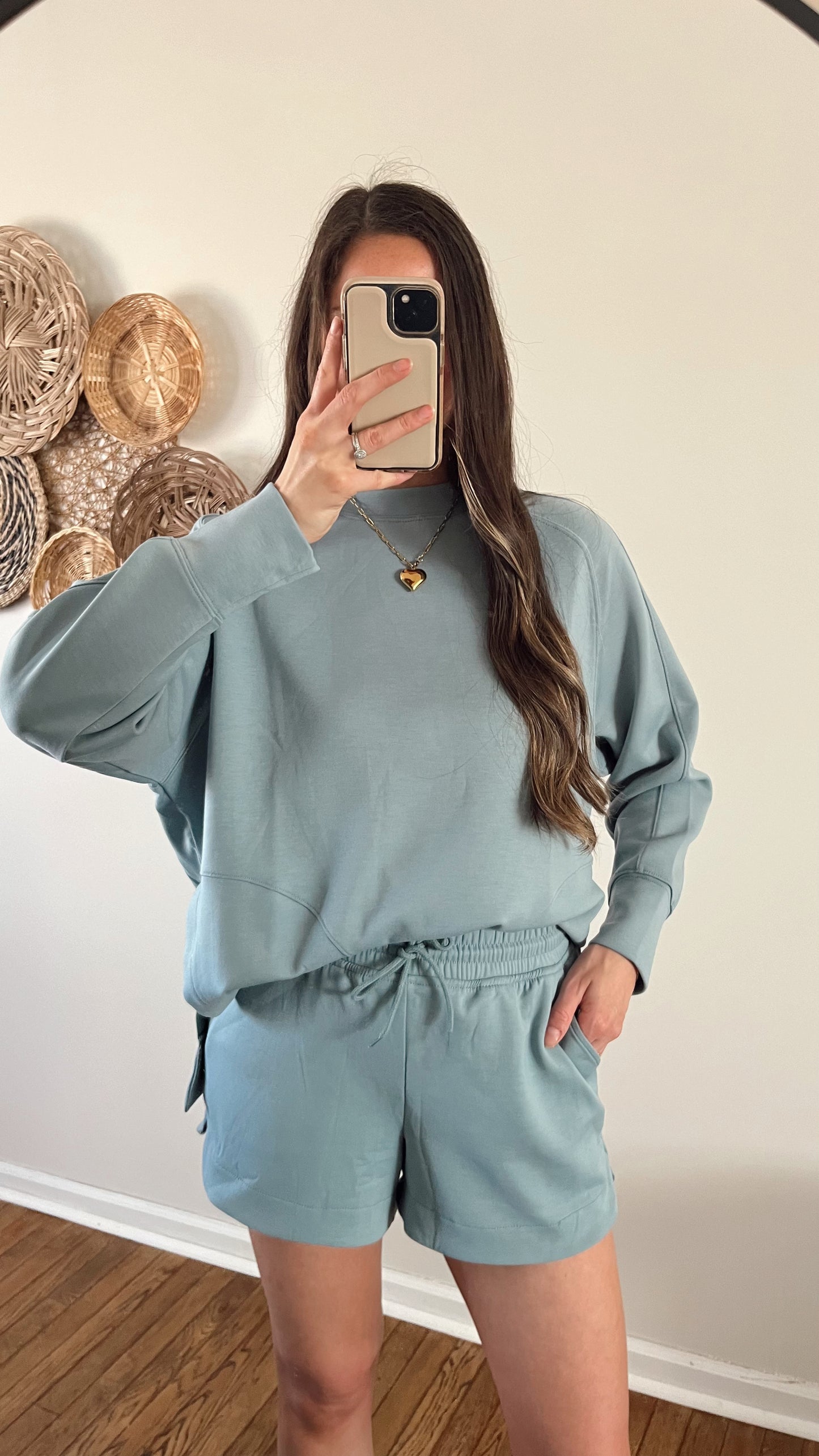 Scuba Pullover / Blue Grey