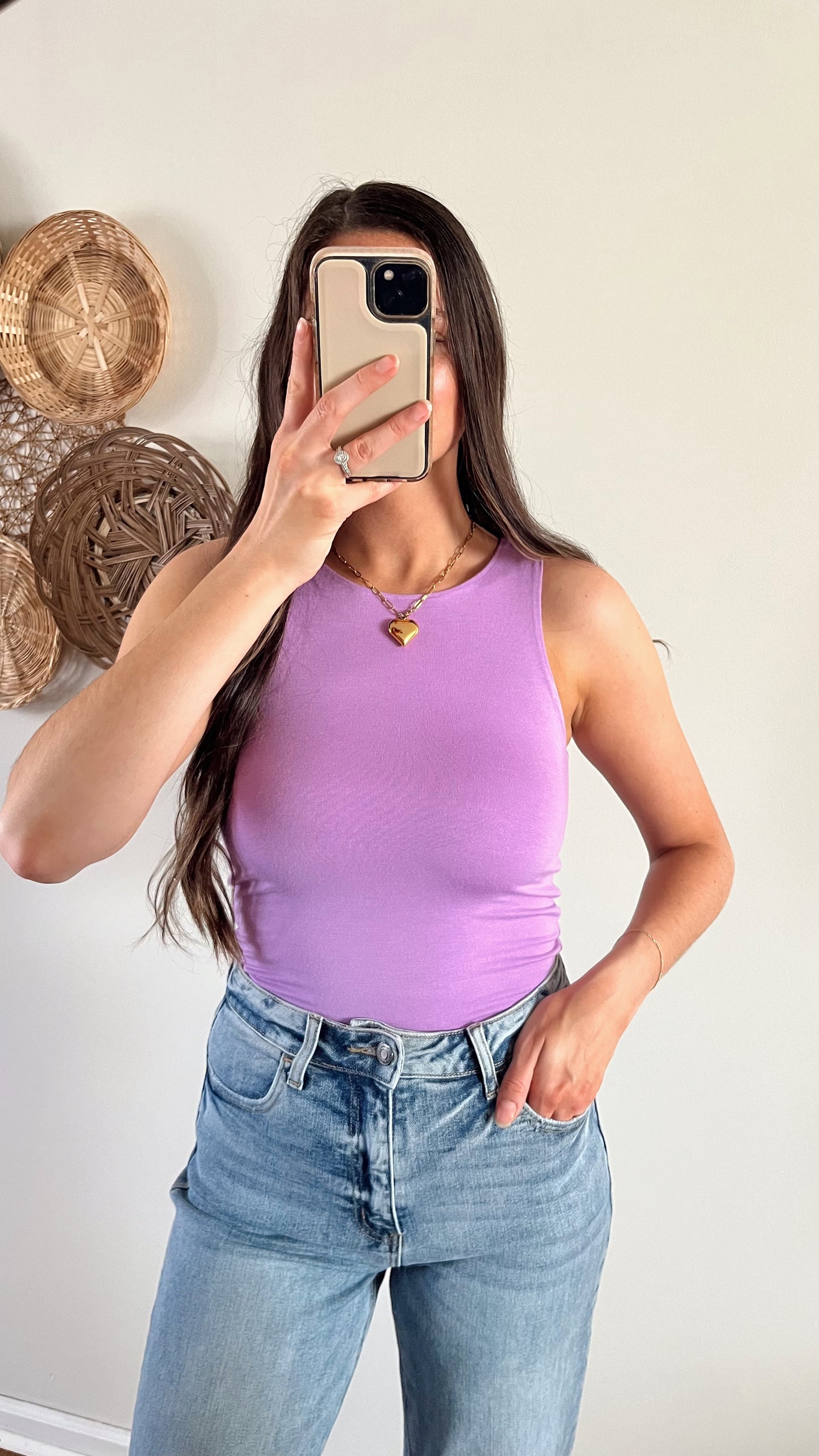 Essential Round Neck Tank / 3 new colors!