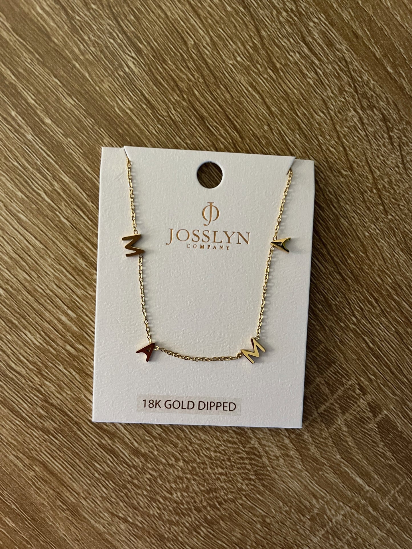 MAMA necklace / Gold & Silver