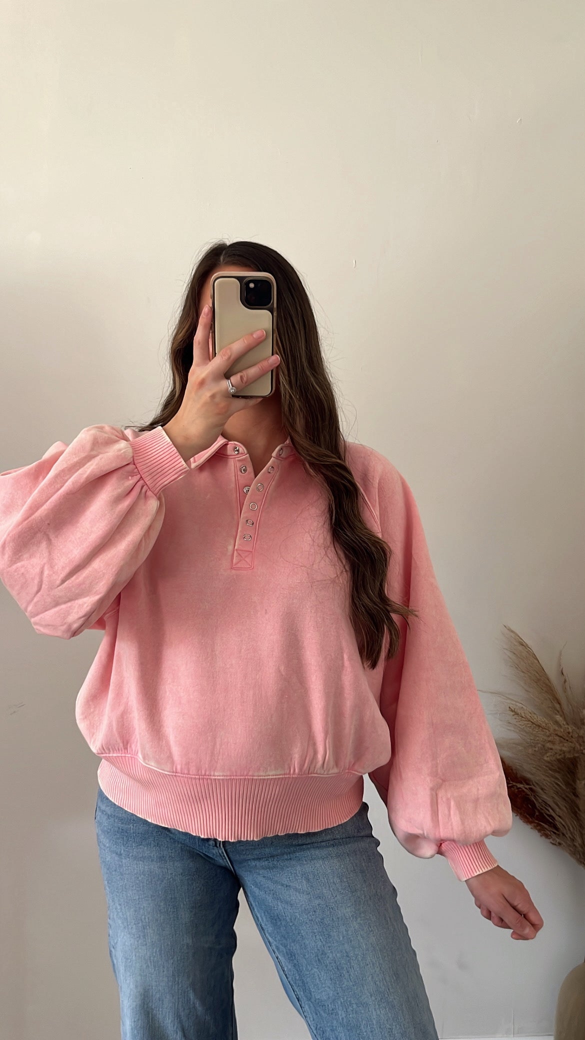 Bri Pullover / Bubblegum Pink
