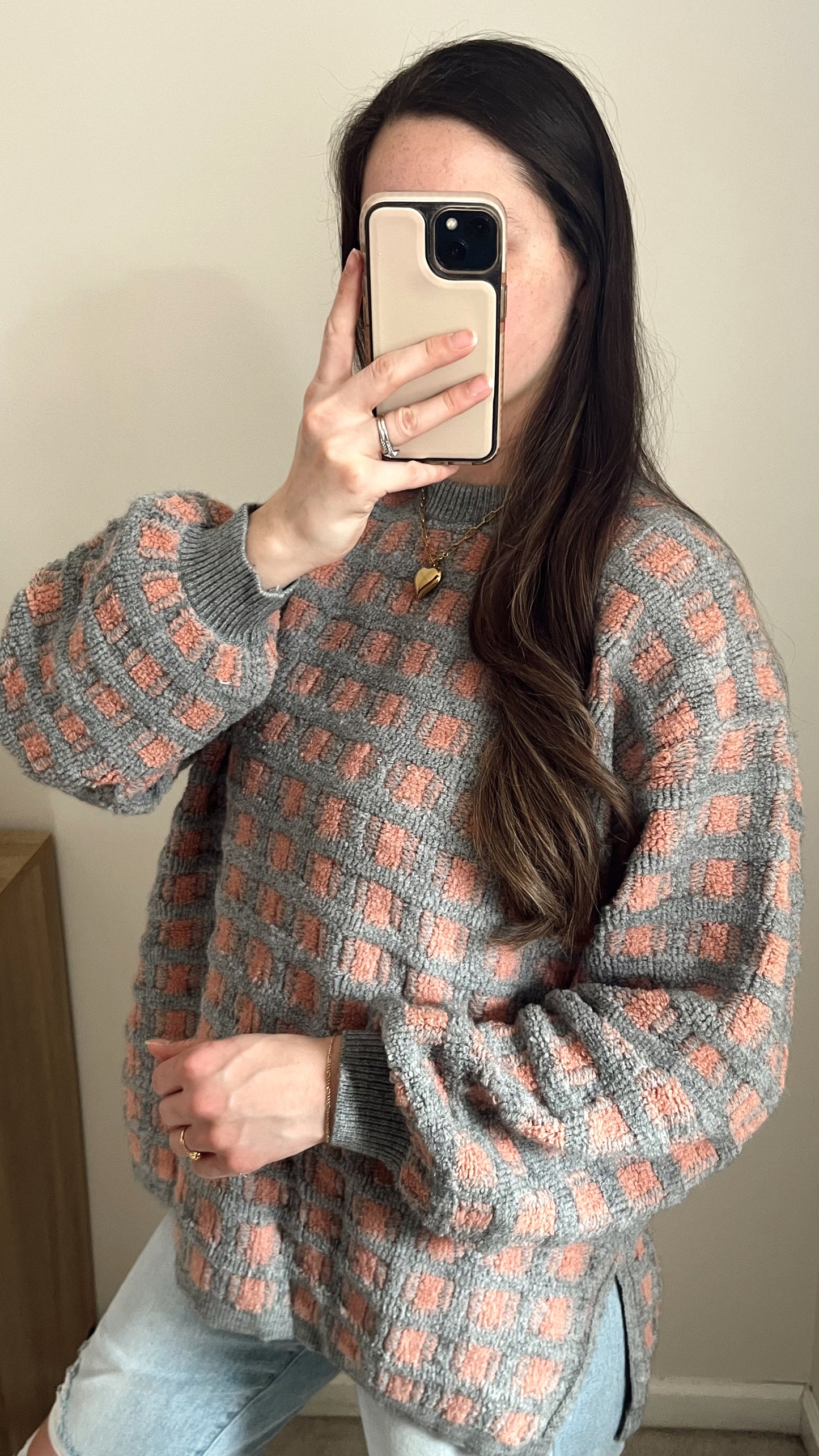 Cameron Checkered Sweater