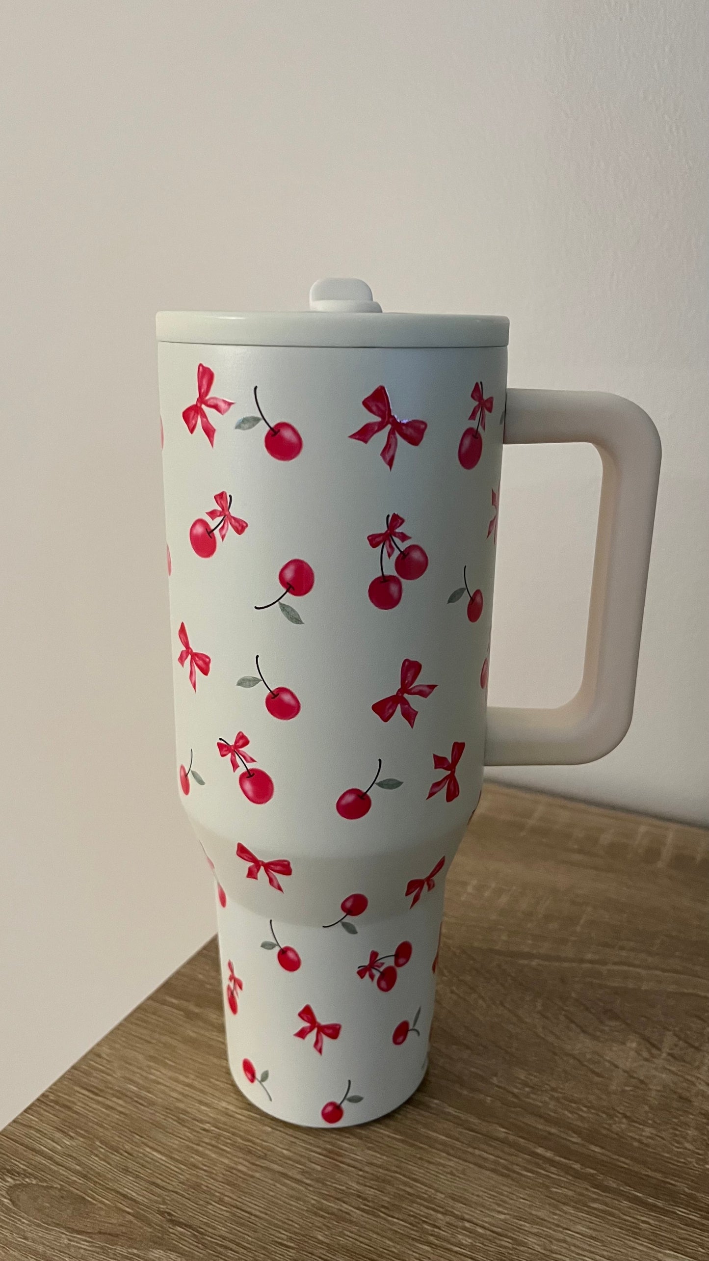 Cherry Bow 40oz Tumbler