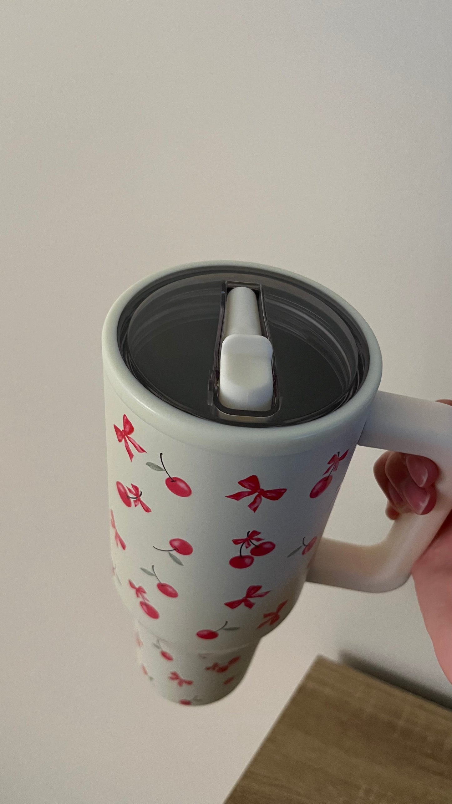 Cherry Bow 40oz Tumbler