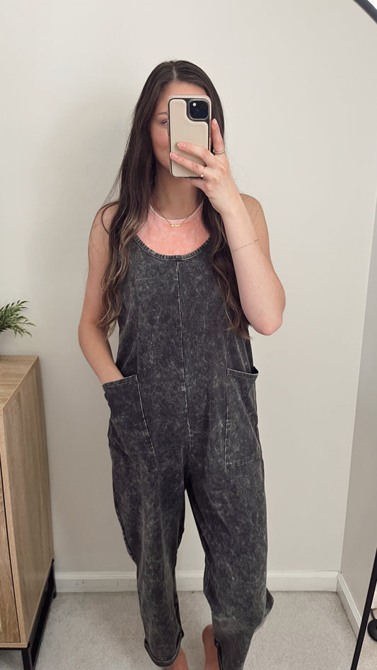 Day in the Life Jumpsuit / Black