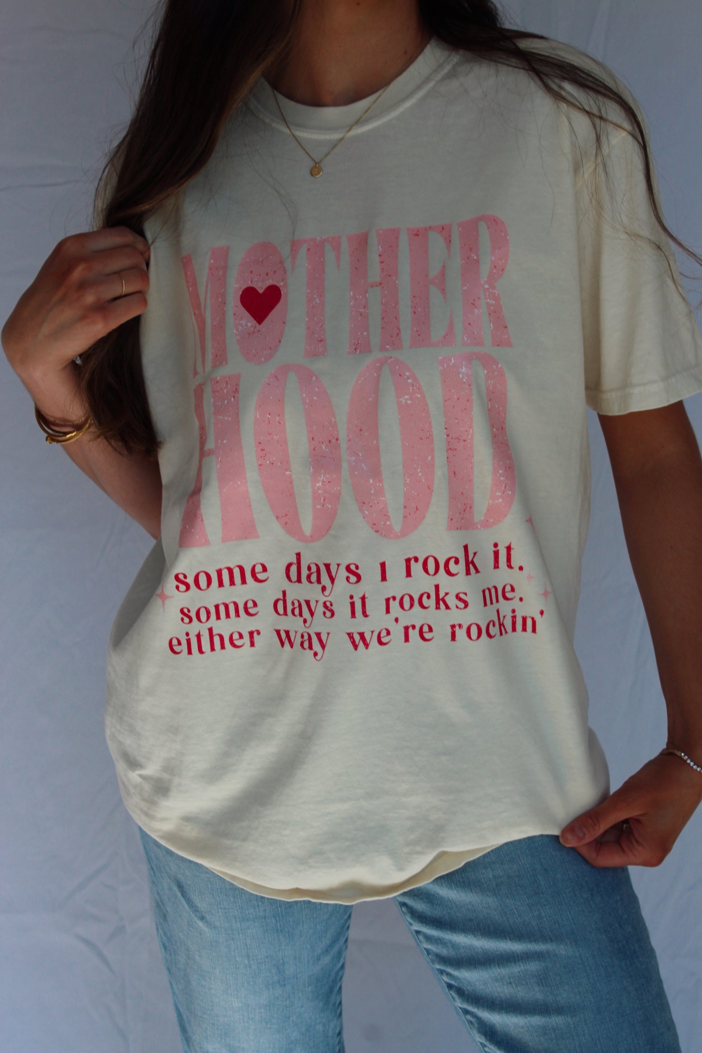Motherhood Rock It Graphic Tee