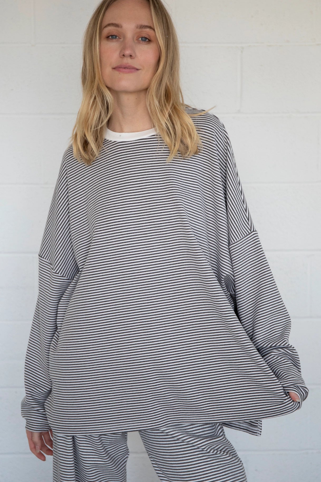 Weekend Fleece Pullover / Charcoal