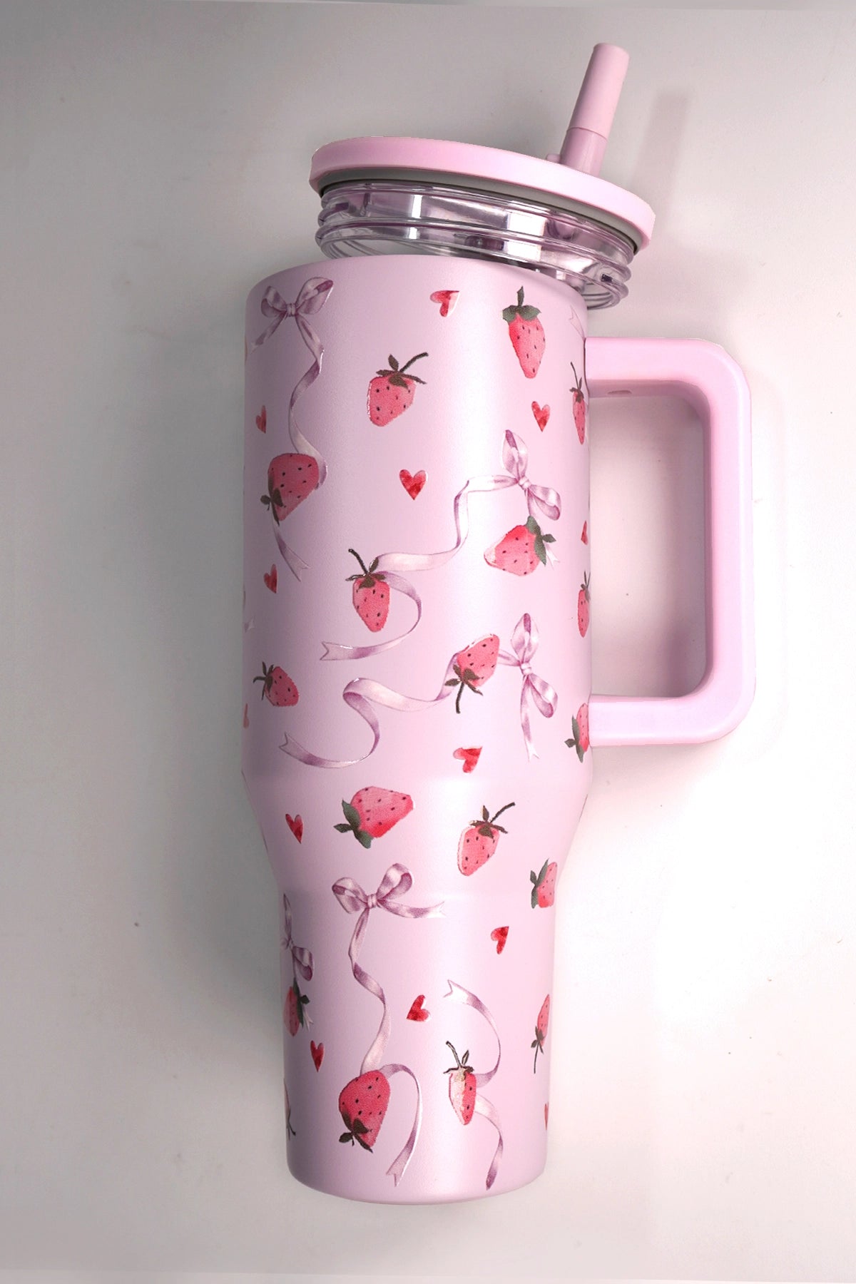 PREORDER / Pink Strawberry 40oz Tumbler