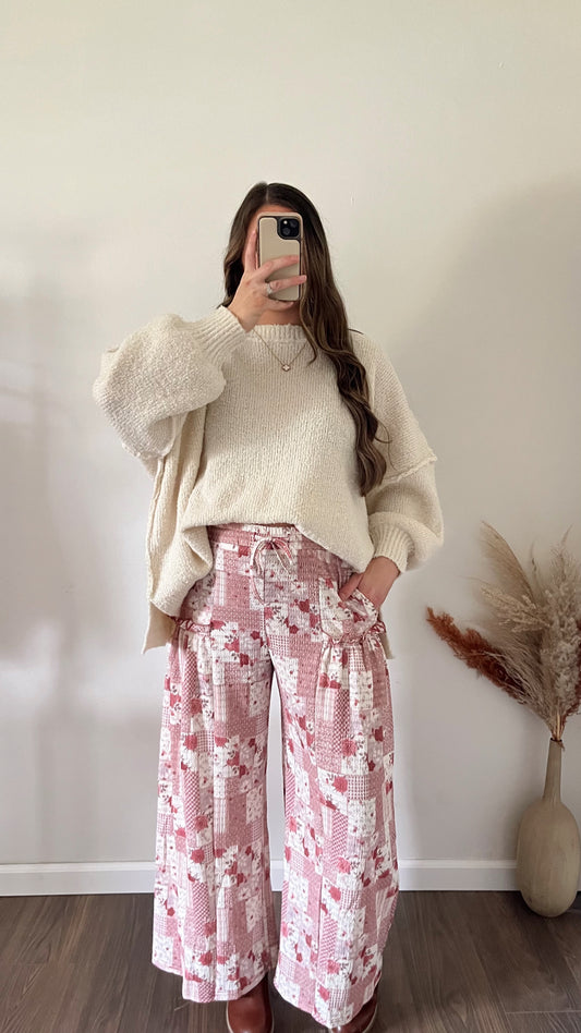 Rosie Patchwork Pants