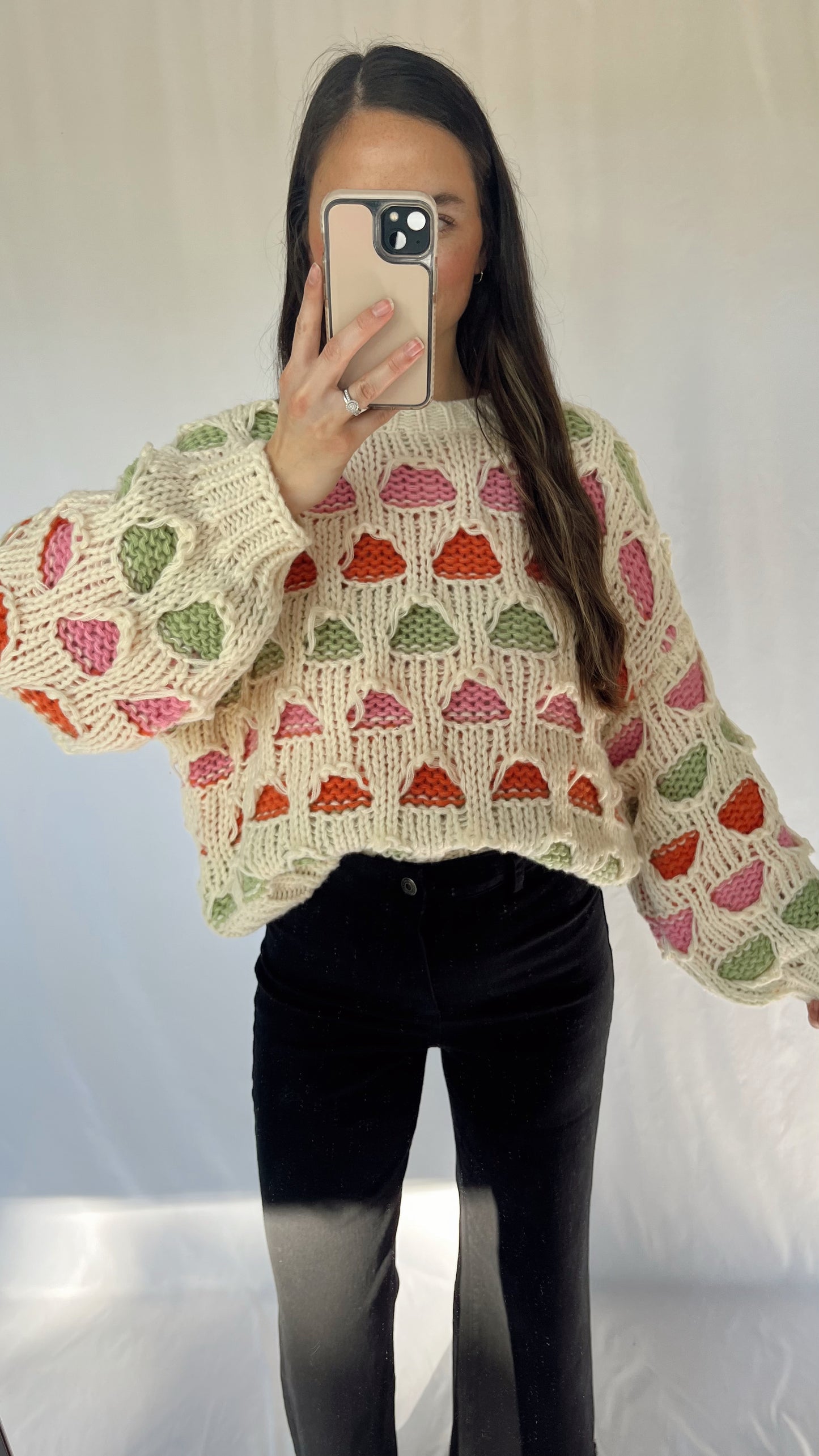 Scarlett Multicolor Knit Sweater