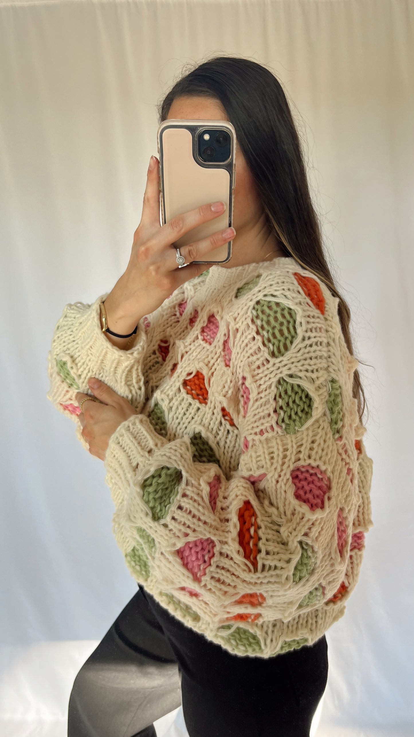 Scarlett Multicolor Knit Sweater