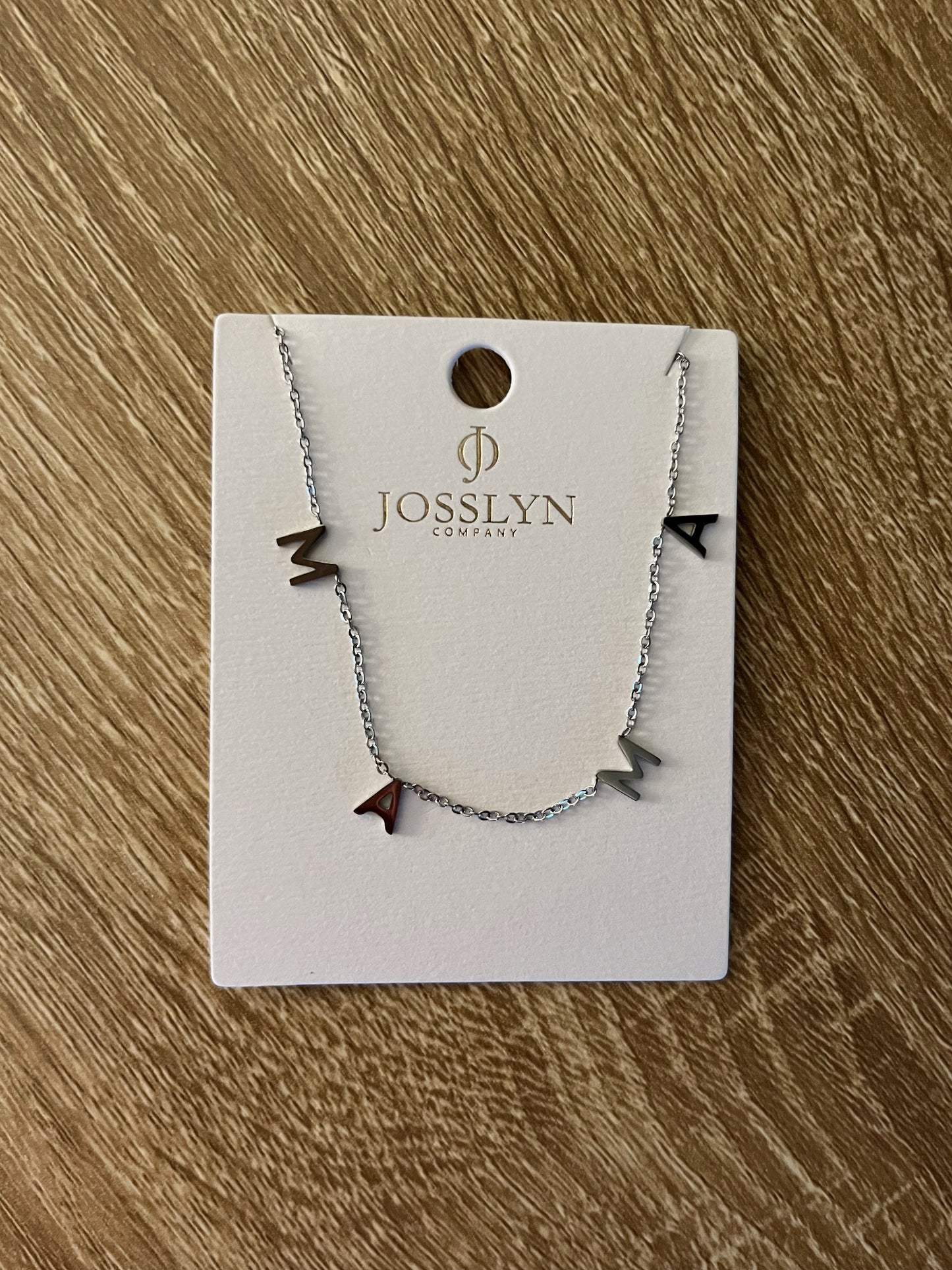 MAMA necklace / Gold & Silver