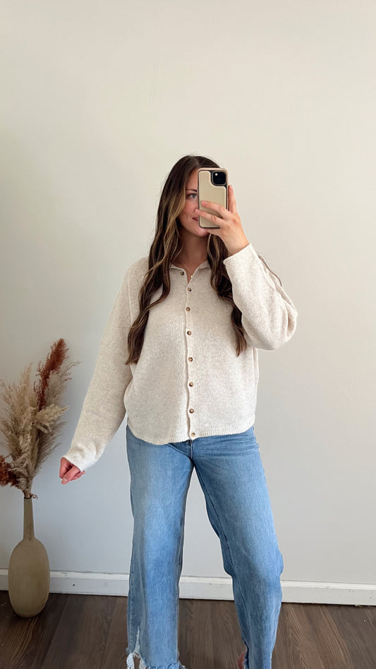 Amelia Cardigan / Cream