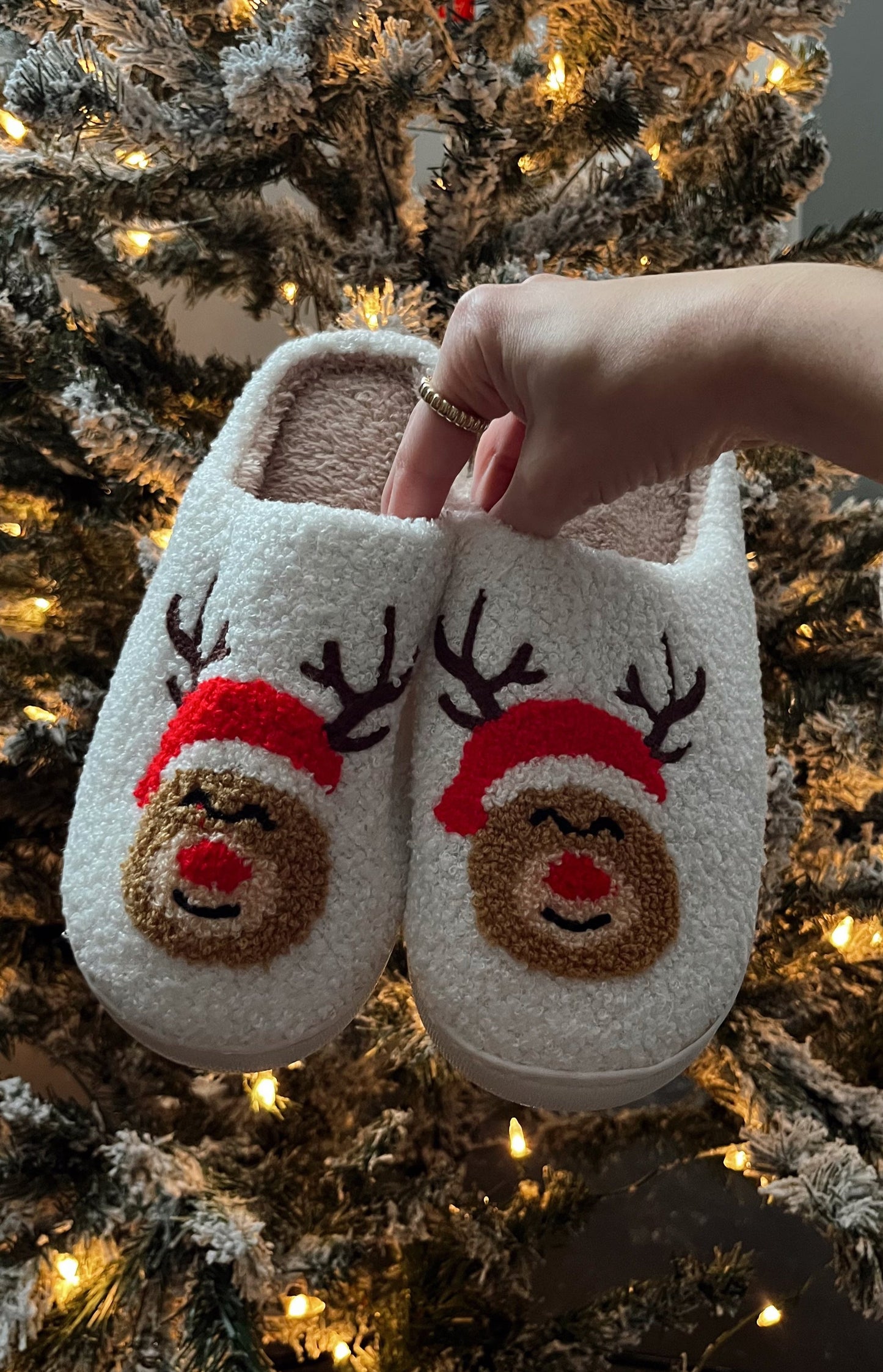 Reindeer Slippers