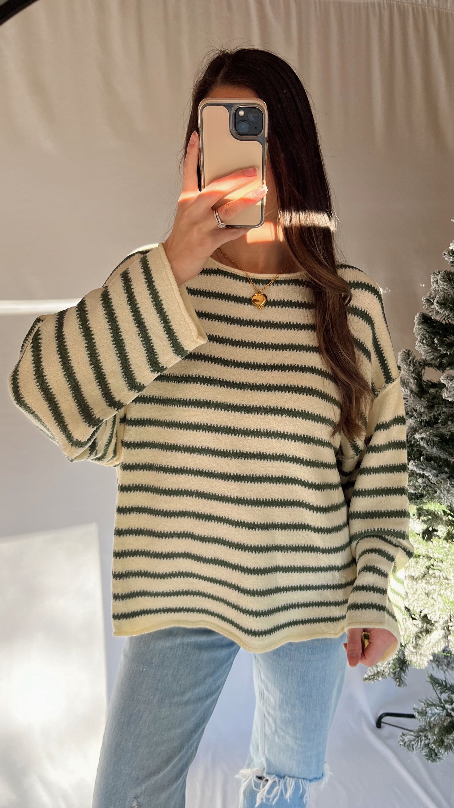 Frosted Pines Sweater