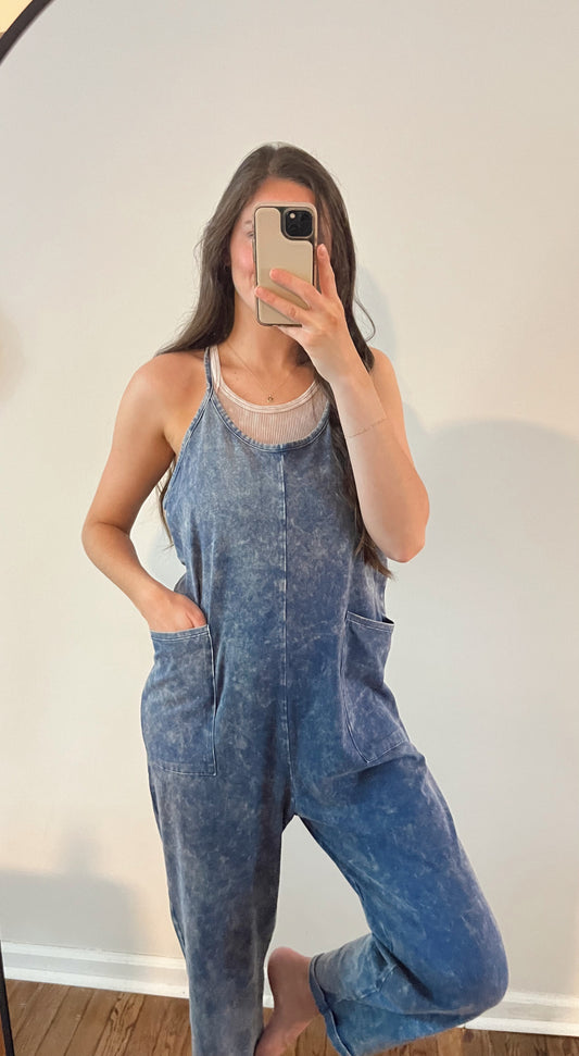 Day in the Life Jumpsuit / Light Navy