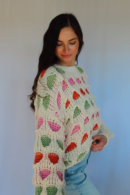 Scarlett Multicolor Knit Sweater