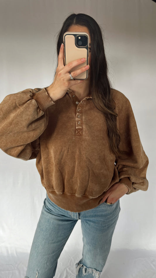 Bri Pullover / Camel