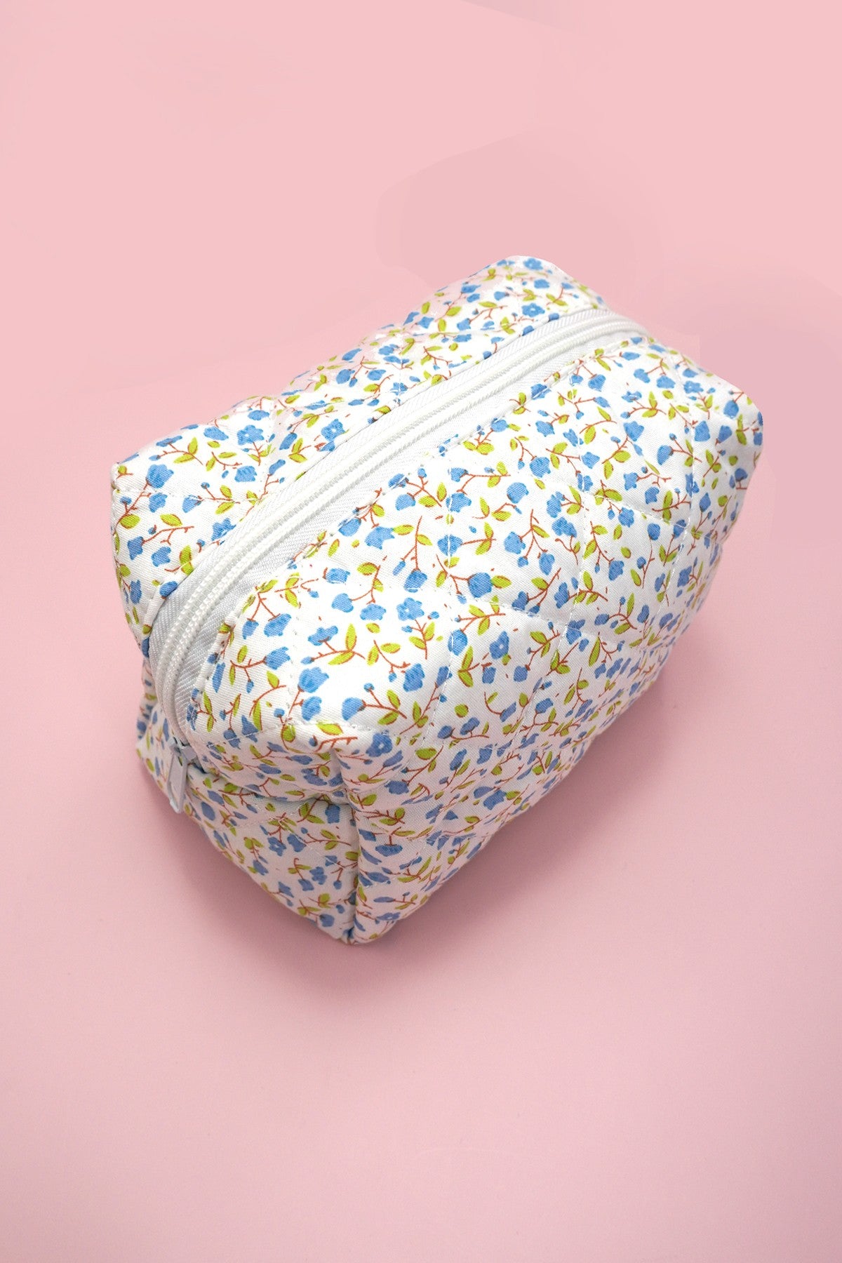 Quilted Cosmetic Bags / 3 colors